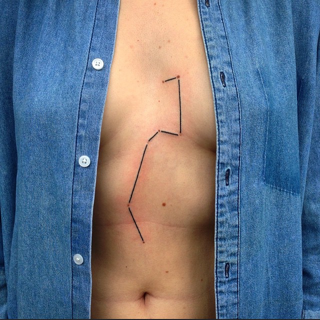 Birthmarks Constellation tattoo idea by Aivaras Ly