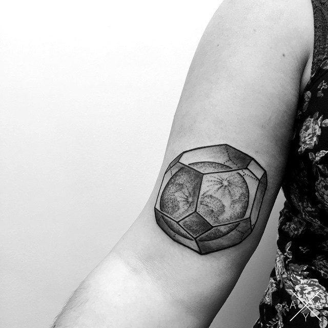 Caged Moon tattoo