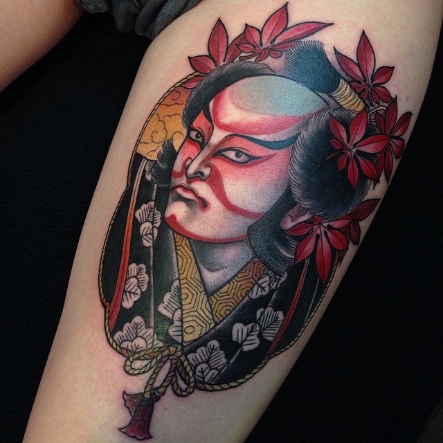 Real Kabuki tattoo