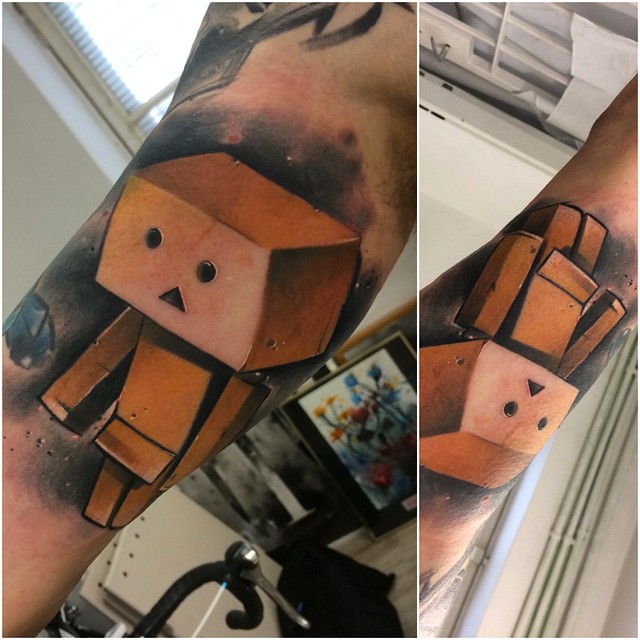 Charater Danbo Tattoo