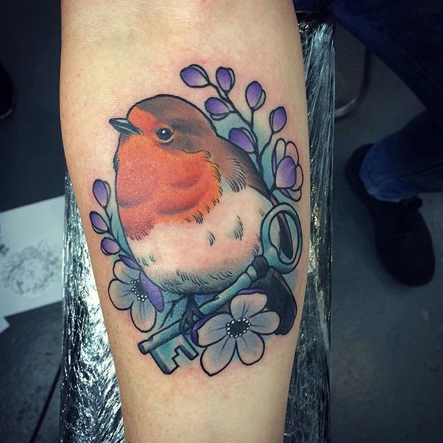 Bird Key Tattoo