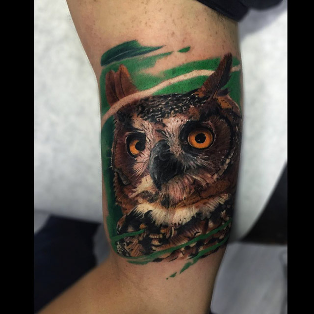 owl tattoo design