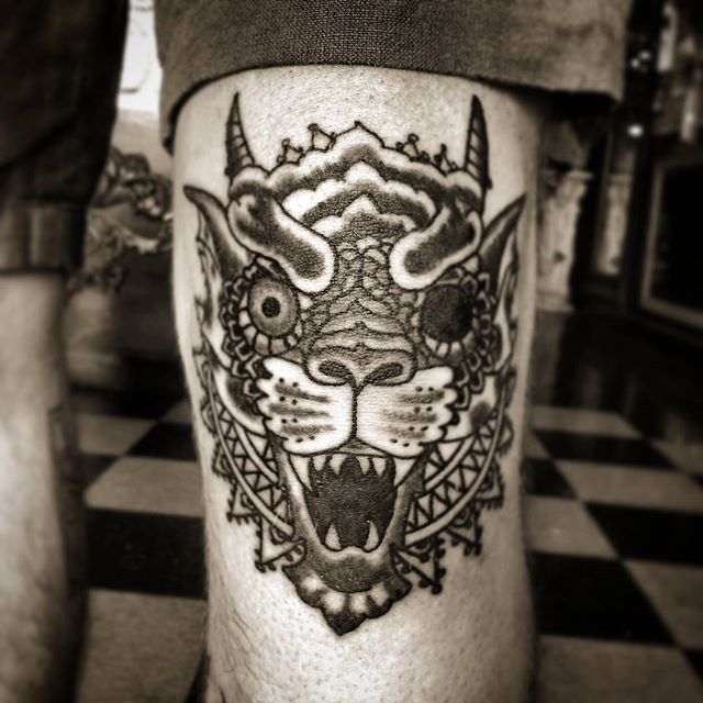 Asian Demon Tatto