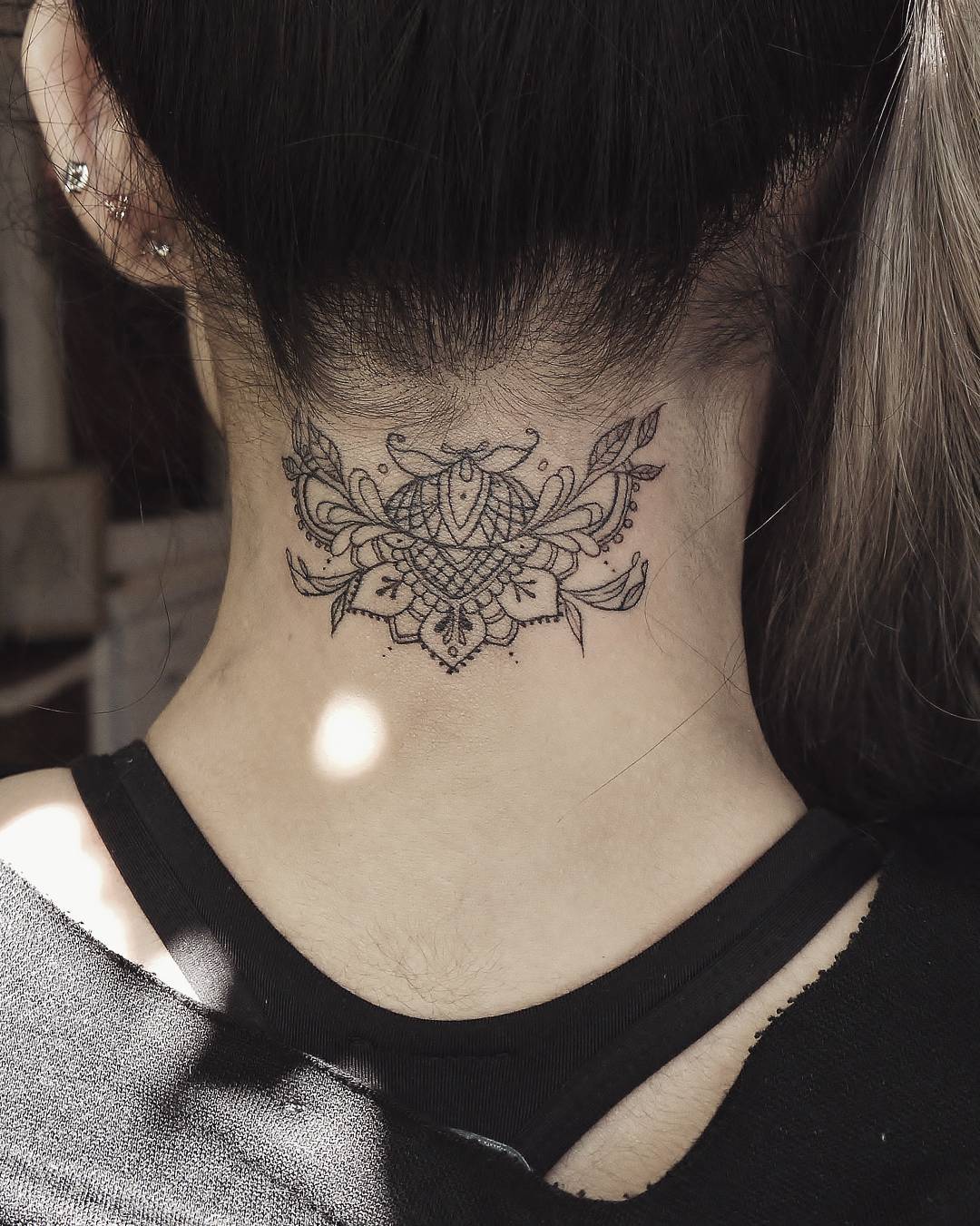 Tattoo on Nape of Neck by indigo_evolution