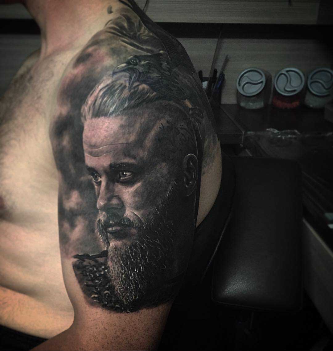 Viking Tattoo Ragnar Lodbrok