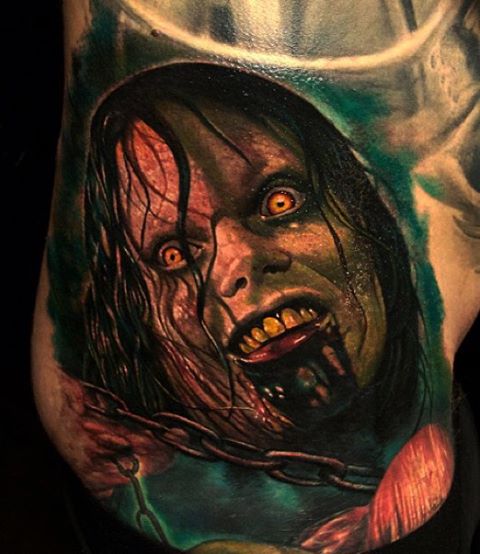 EVIL DEAD tattoo by corpsepainter
