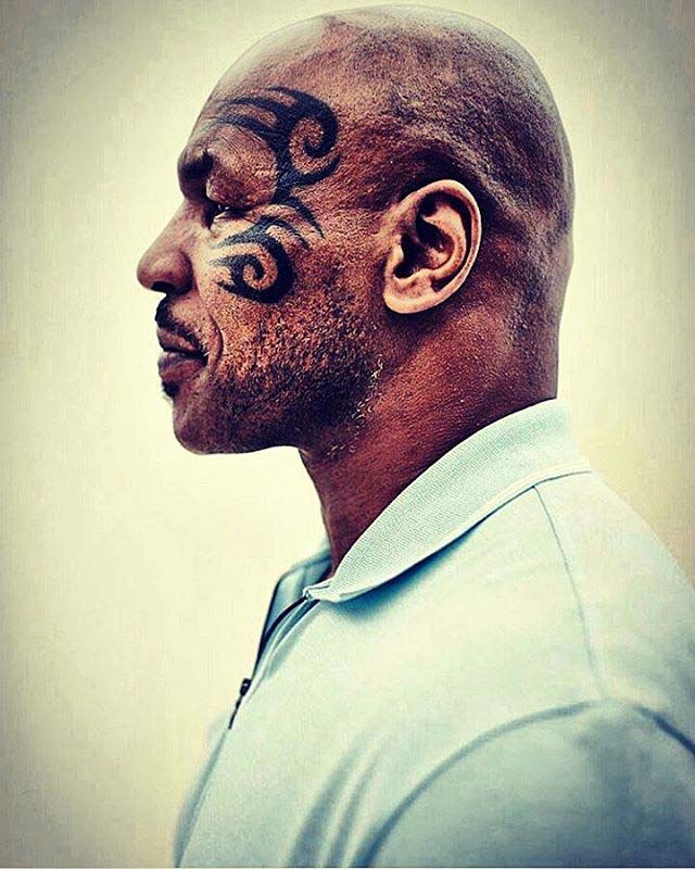Tyson Face Tattoo