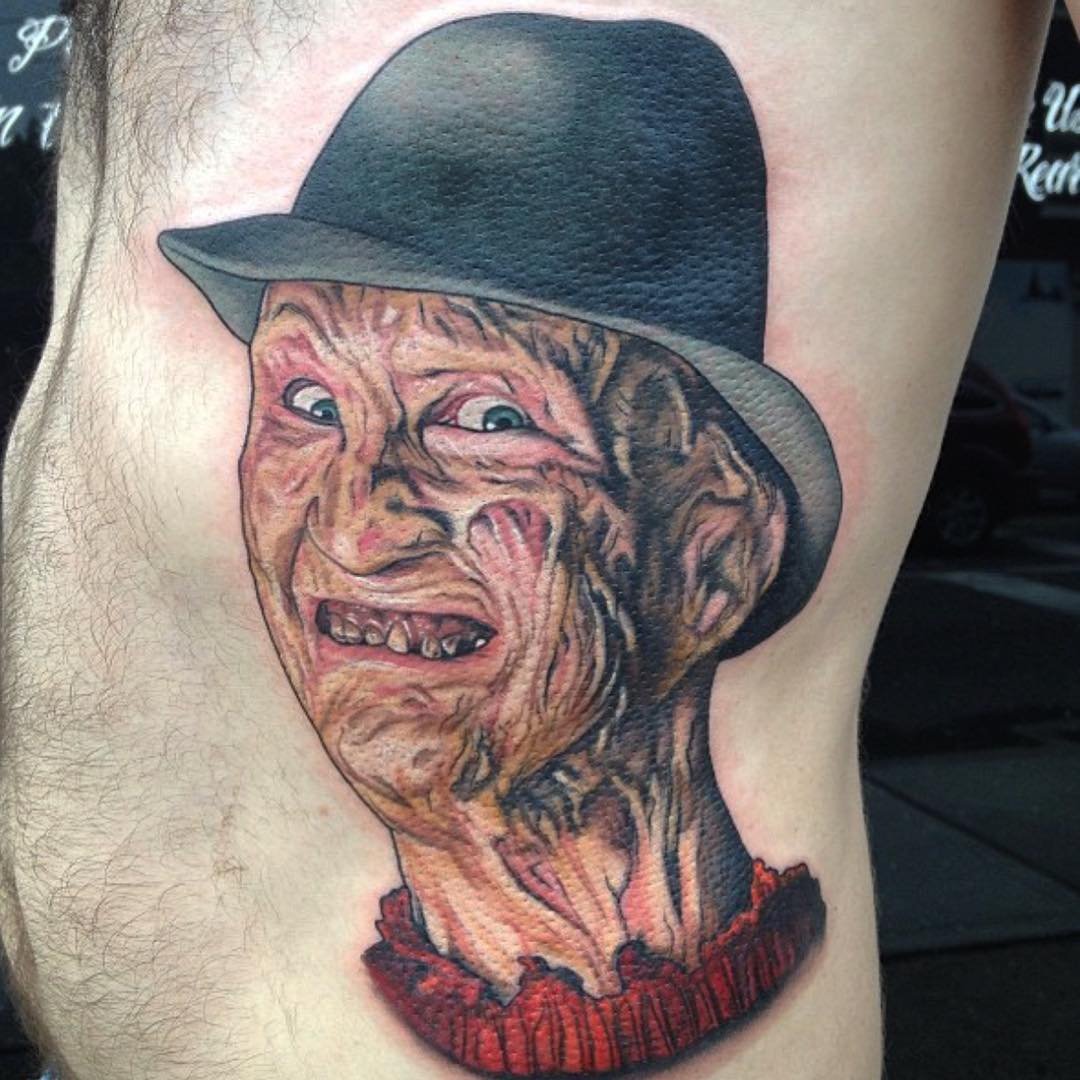 fraddy tattoo by Kyle Proia
