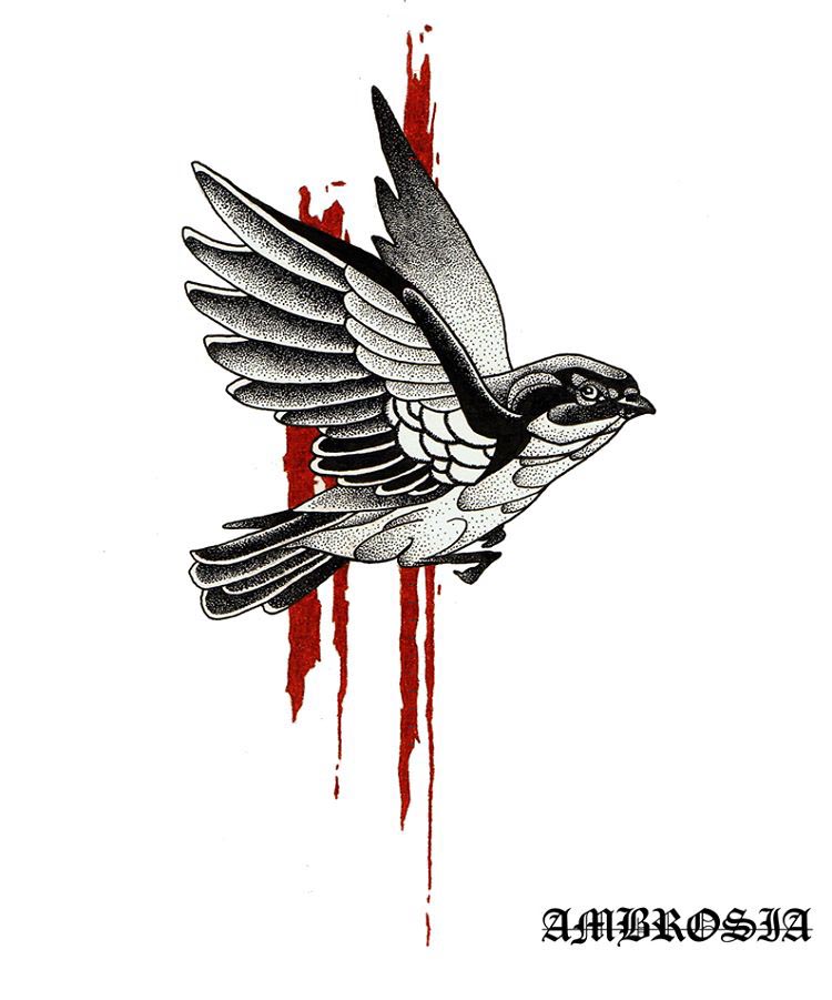 sparrow tattoo idea