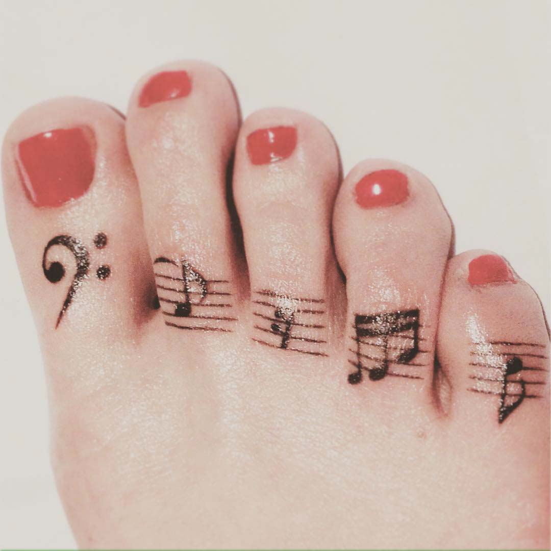 Music Symbols Tattoo Bojyakorova
