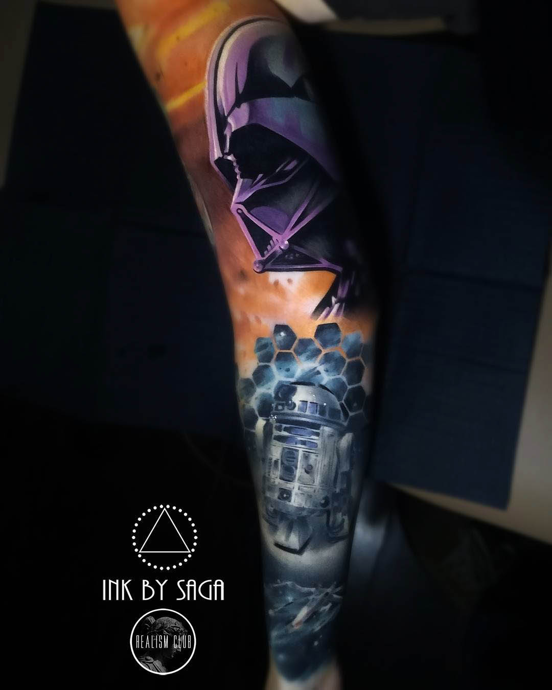 star wars tattoo sleeve