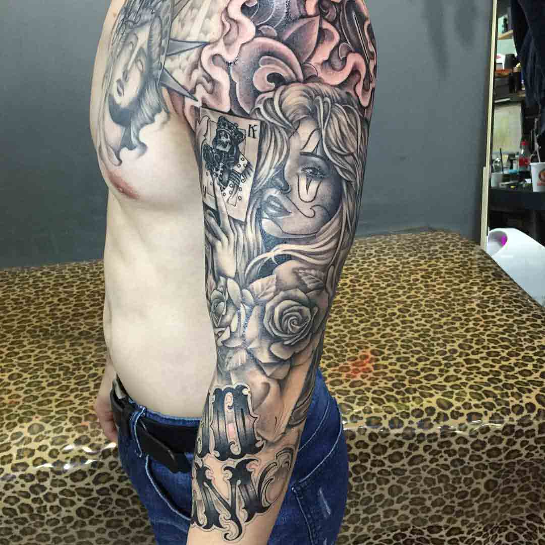 tattoo sleeve chicano style