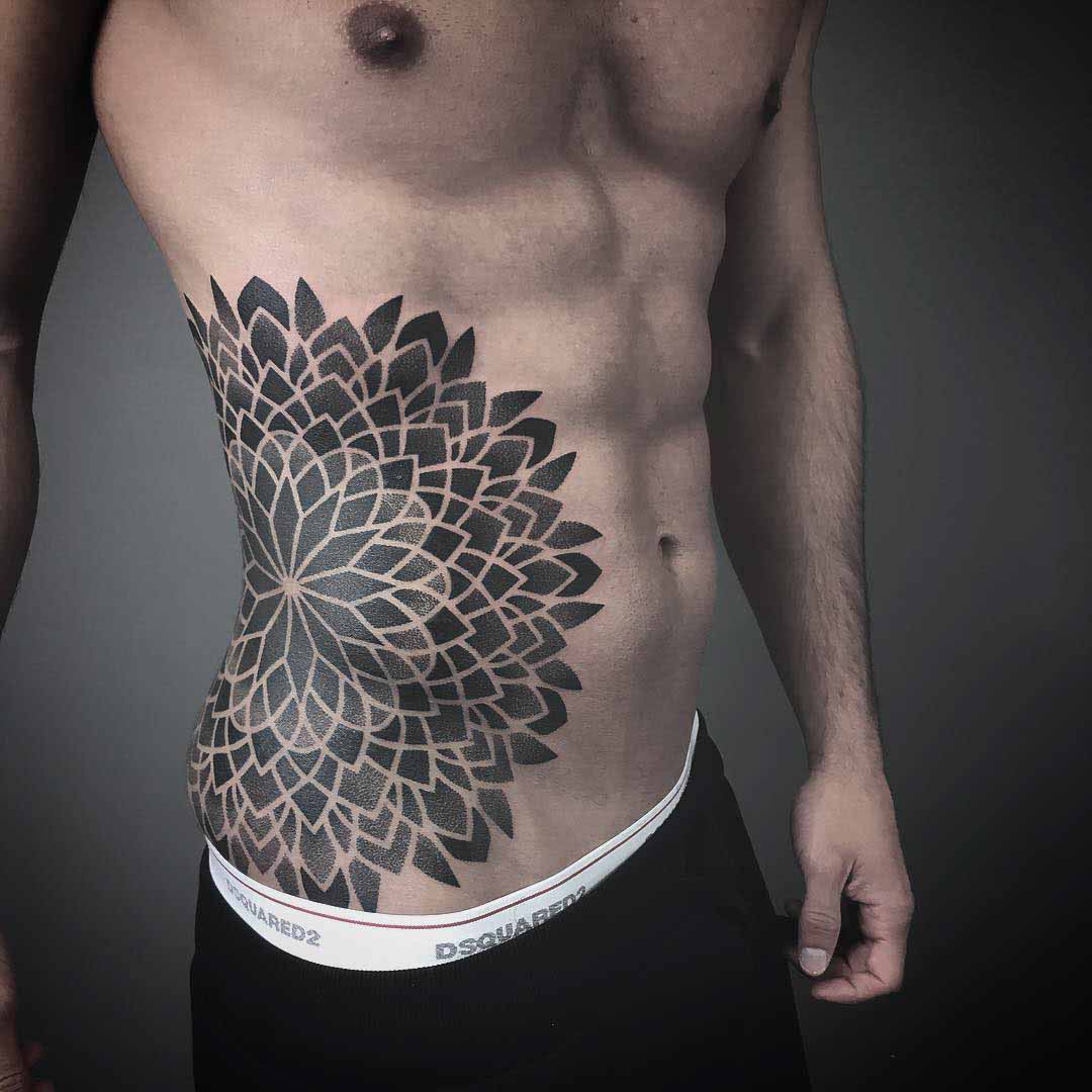 Mandala Tattoo for Men.