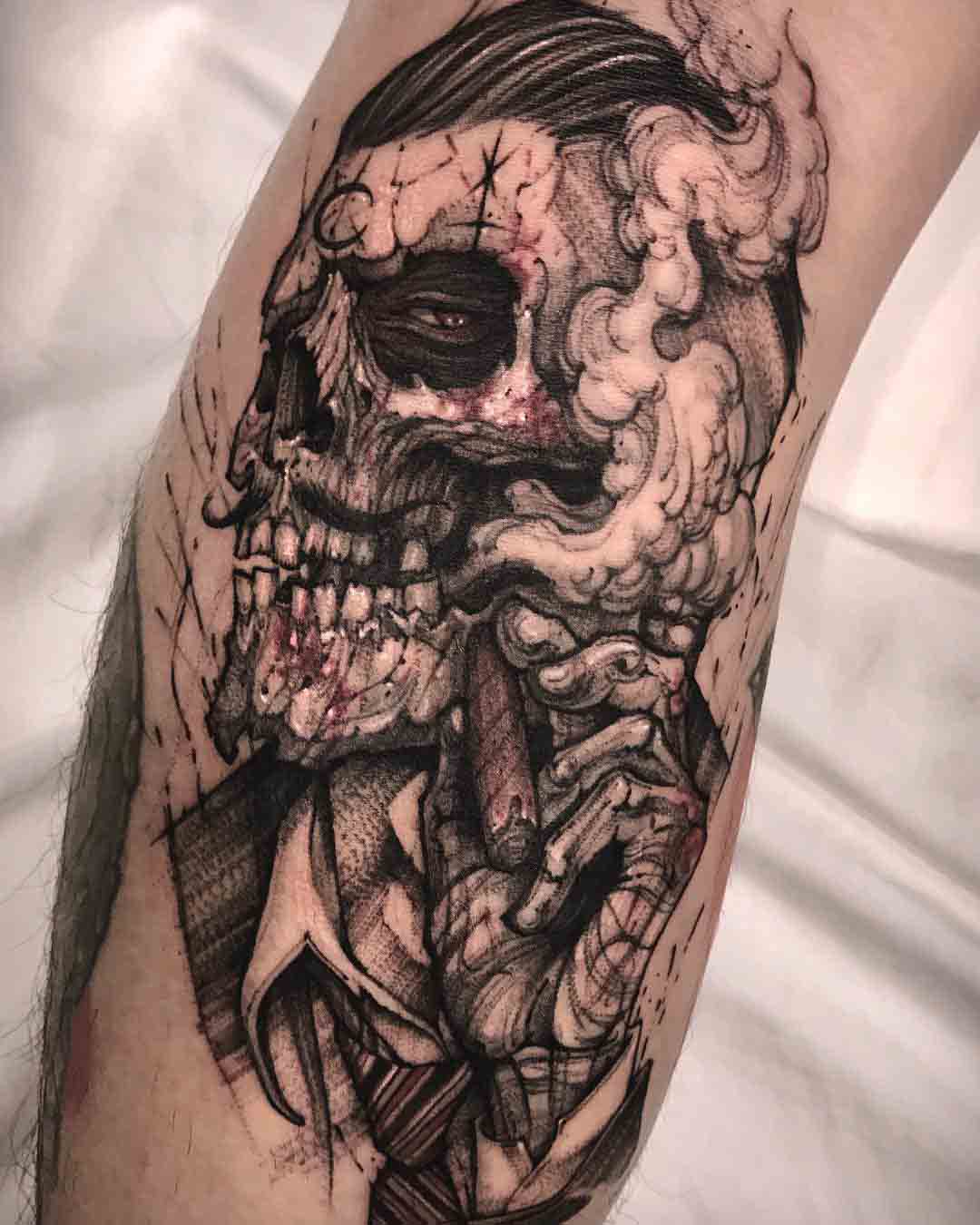 zombie gang tattoo