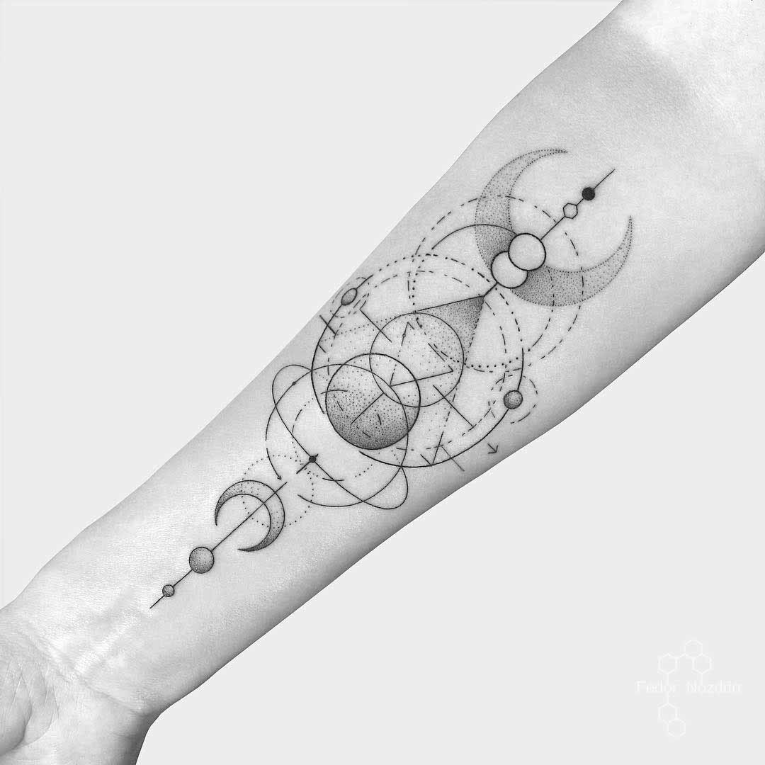 arm tattoo geometry