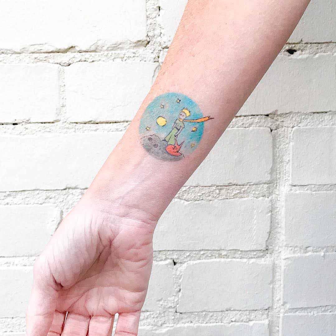 arm tattoo little prince