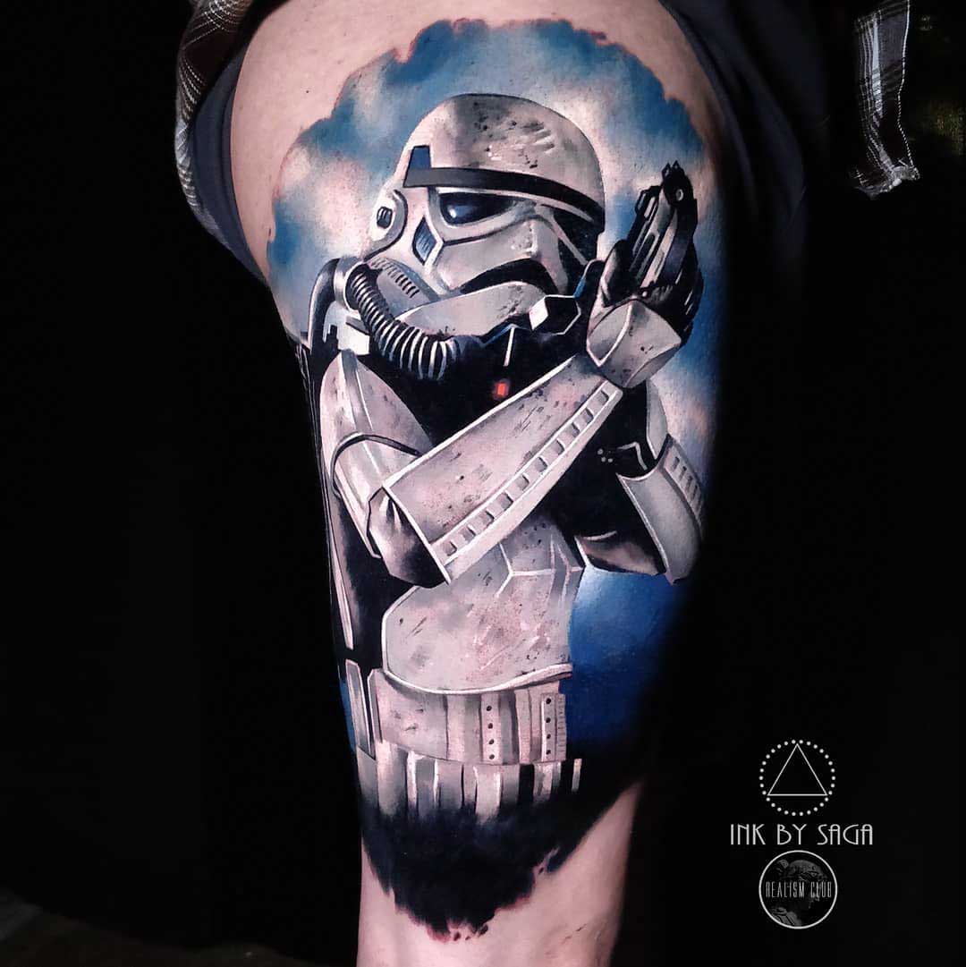 star wars tattoo storpmtrooper